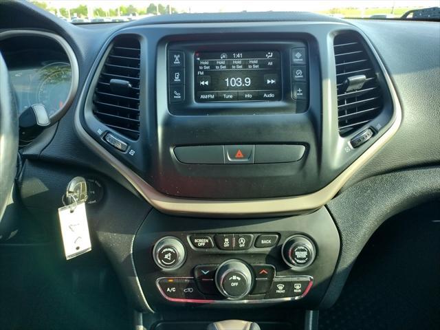 used 2017 Jeep Cherokee car, priced at $13,000