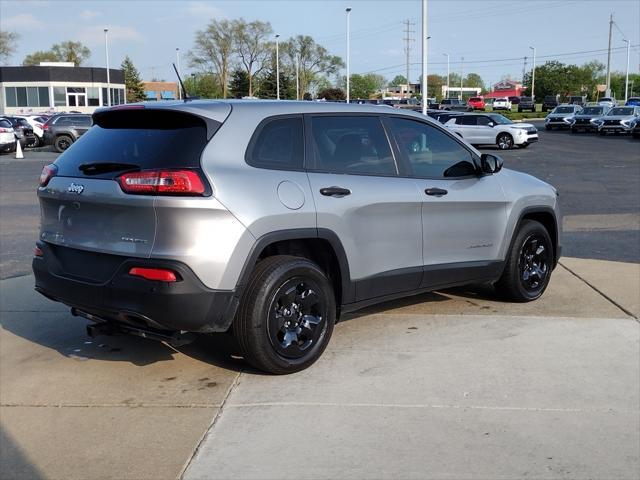 used 2017 Jeep Cherokee car, priced at $13,000
