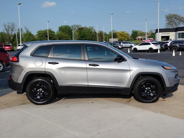 used 2017 Jeep Cherokee car, priced at $13,000