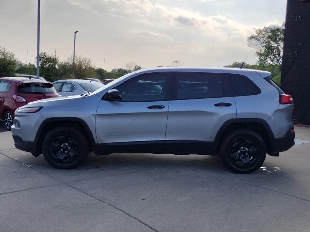 used 2017 Jeep Cherokee car, priced at $13,000