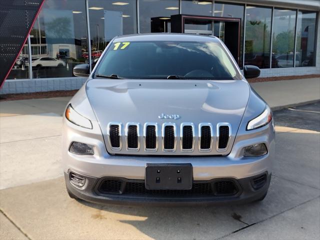 used 2017 Jeep Cherokee car, priced at $13,000
