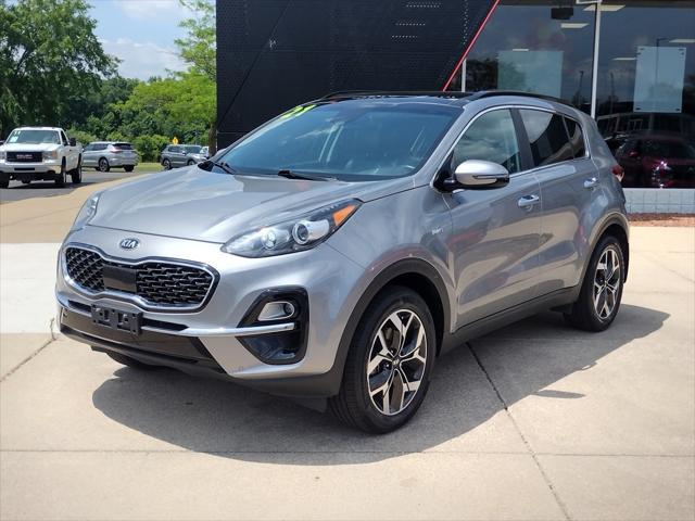used 2021 Kia Sportage car, priced at $15,500