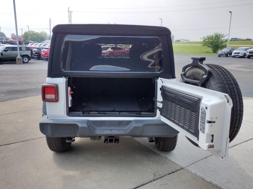 used 2021 Jeep Wrangler car, priced at $21,000