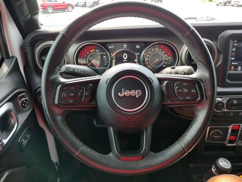 used 2021 Jeep Wrangler car, priced at $21,000