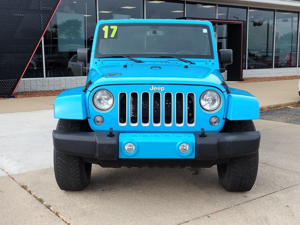 used 2017 Jeep Wrangler Unlimited car, priced at $14,500