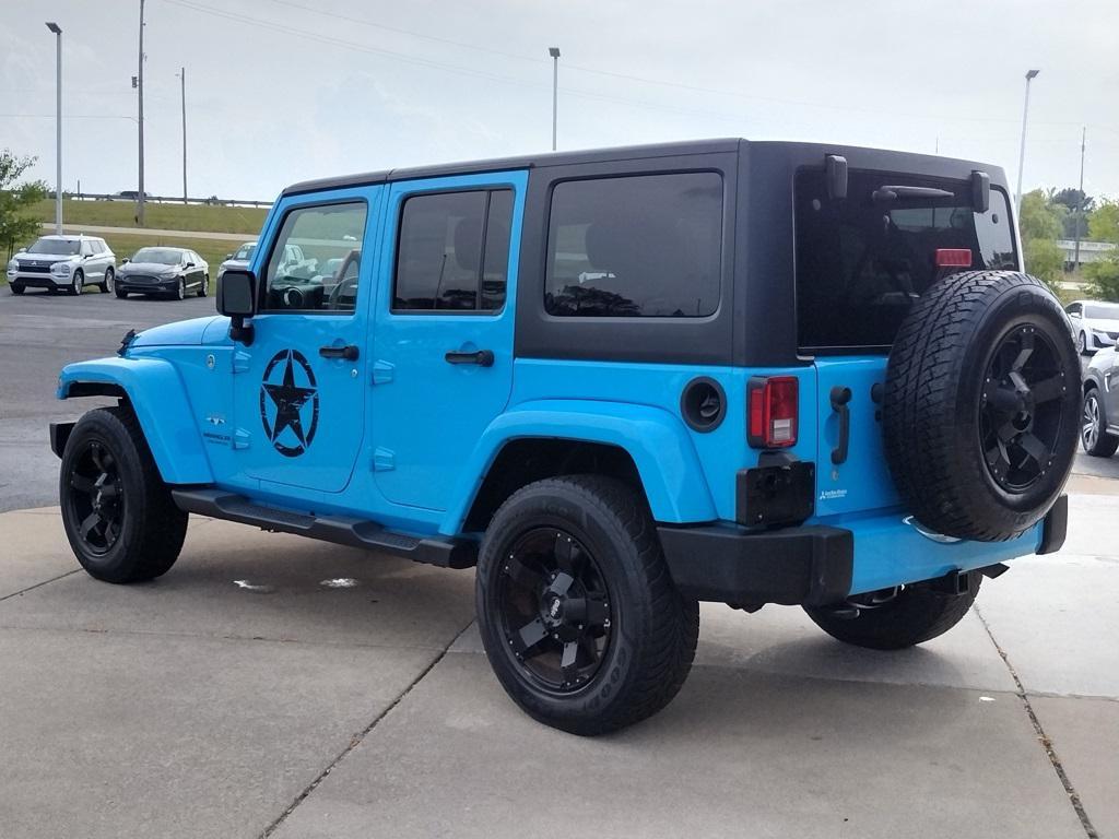 used 2017 Jeep Wrangler Unlimited car, priced at $14,500