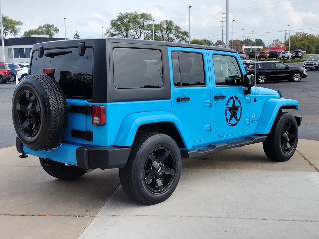 used 2017 Jeep Wrangler Unlimited car, priced at $14,500