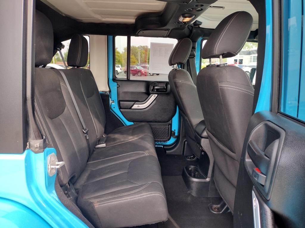 used 2017 Jeep Wrangler Unlimited car, priced at $14,500