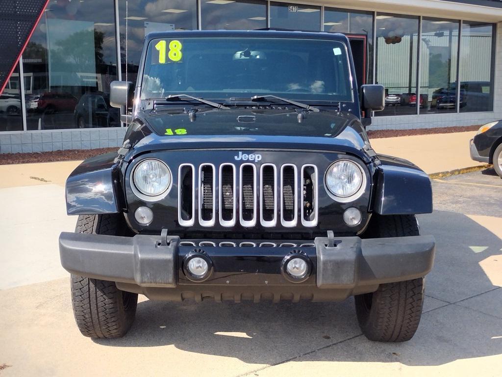used 2018 Jeep Wrangler JK car, priced at $19,500