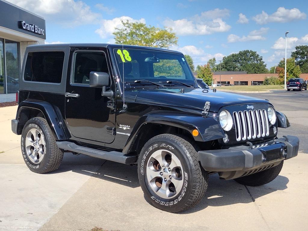 used 2018 Jeep Wrangler JK car, priced at $19,500