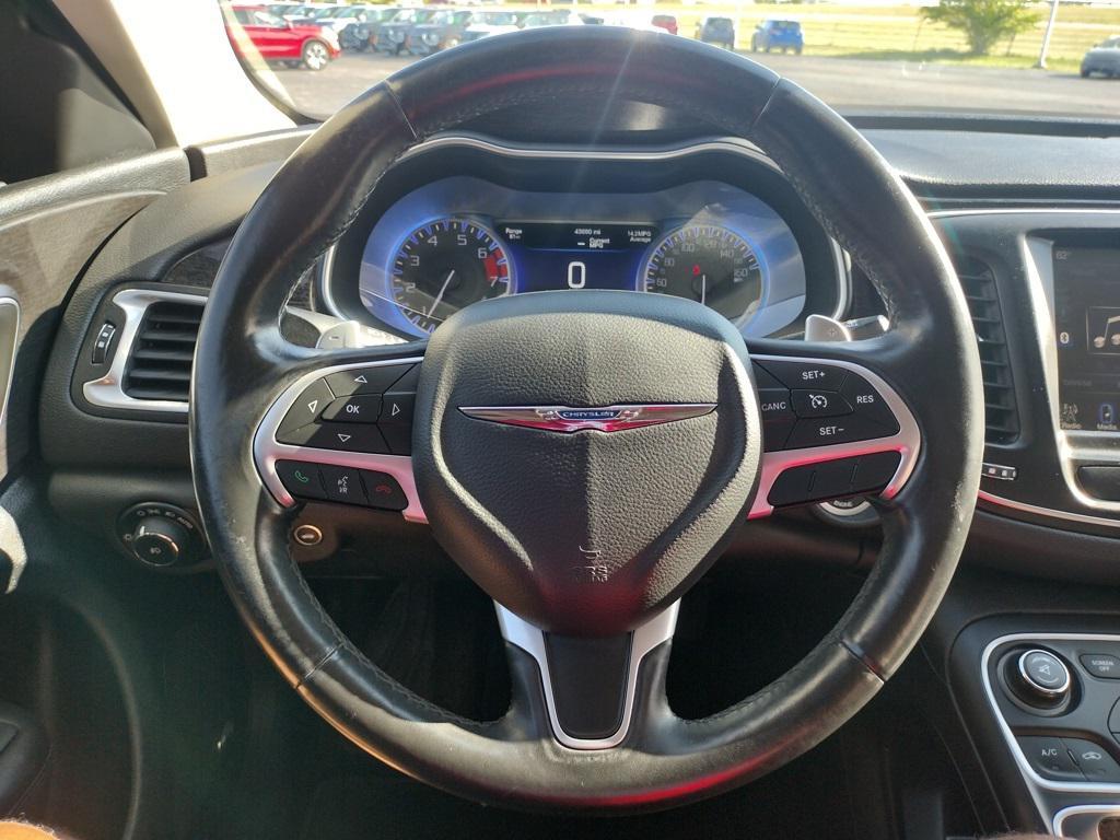 used 2016 Chrysler 200 car, priced at $14,500