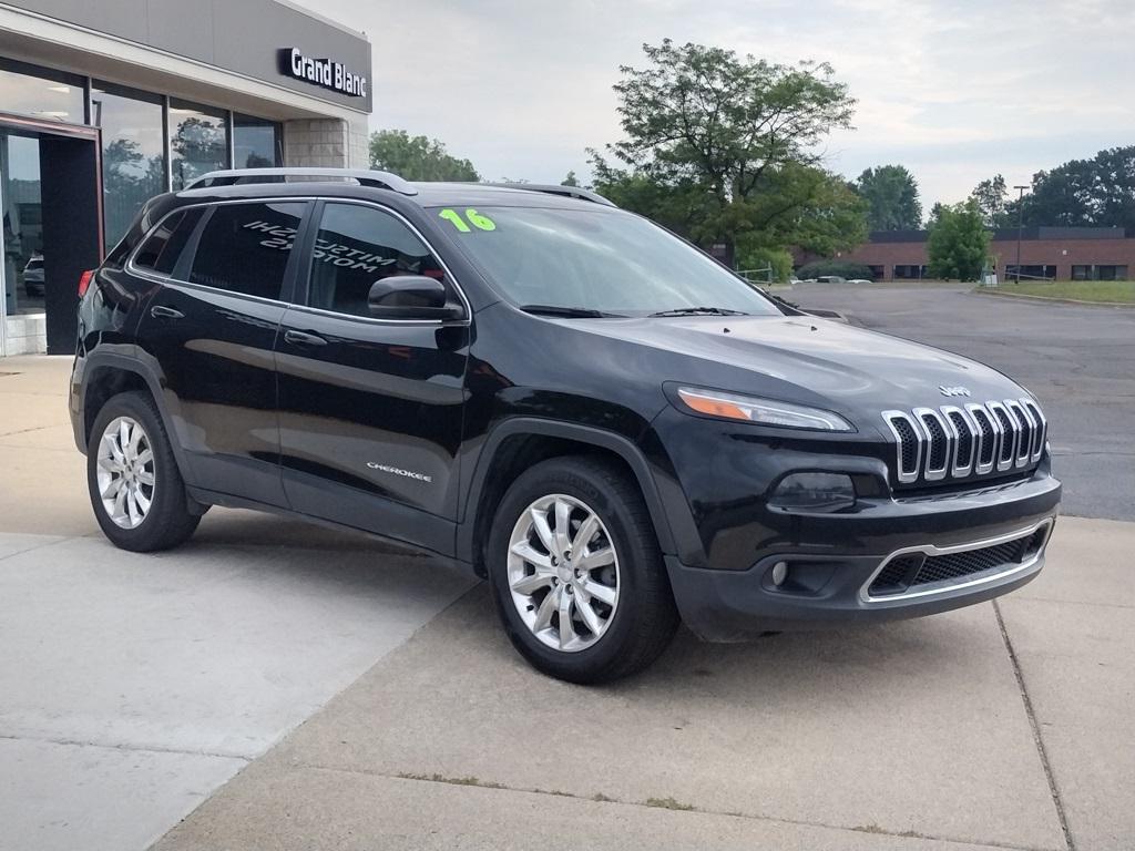 used 2016 Jeep Cherokee car, priced at $11,000