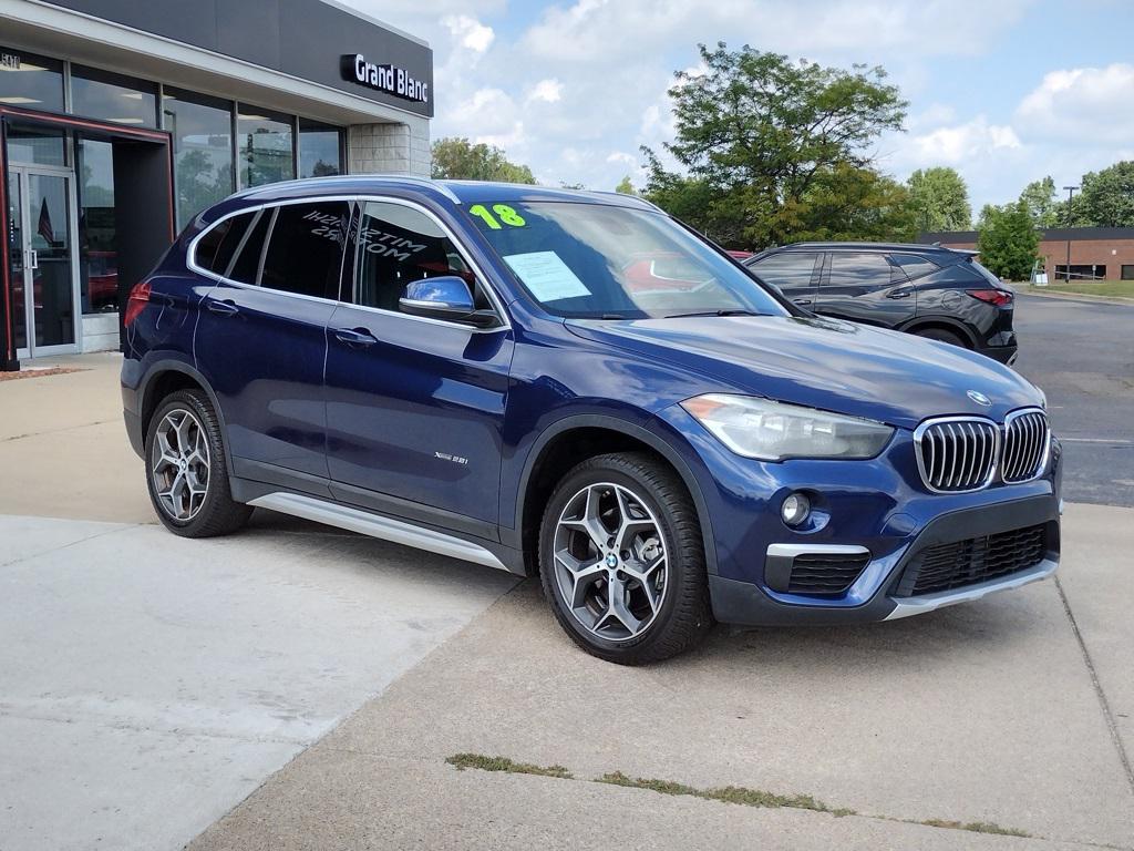 used 2018 BMW X1 car, priced at $18,000