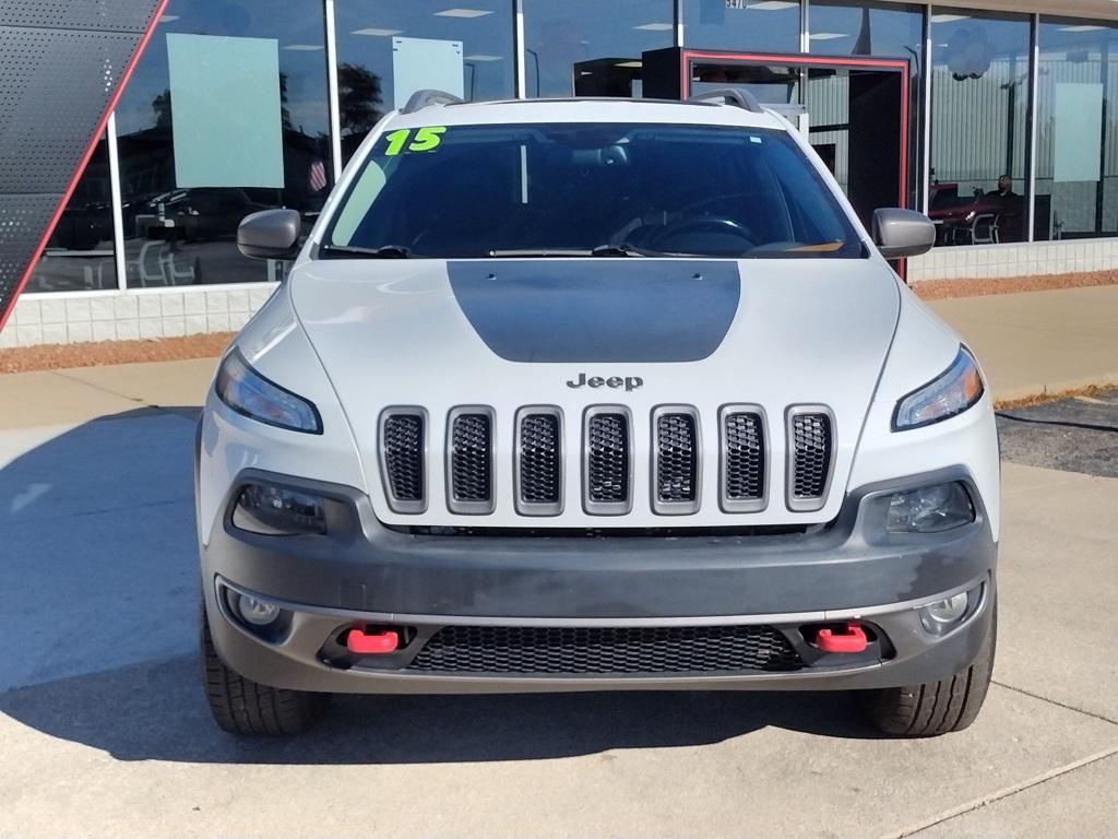 used 2015 Jeep Cherokee car, priced at $11,500
