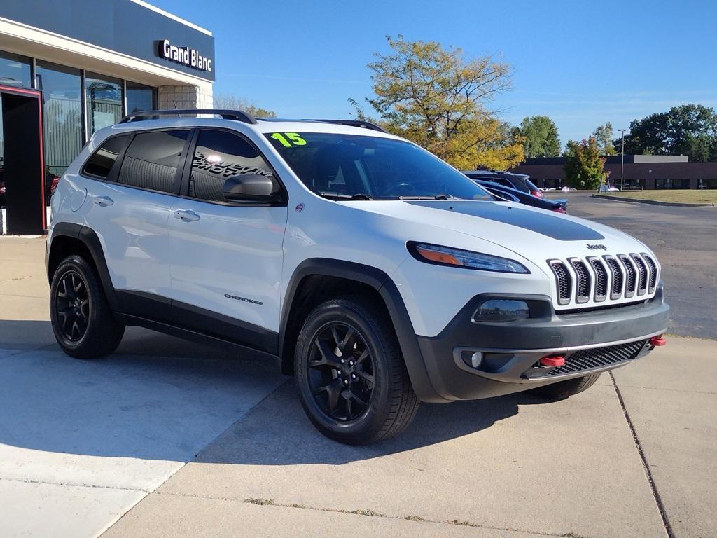 used 2015 Jeep Cherokee car, priced at $11,500