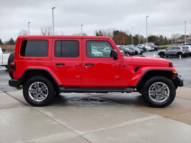 used 2021 Jeep Wrangler Unlimited car, priced at $28,000