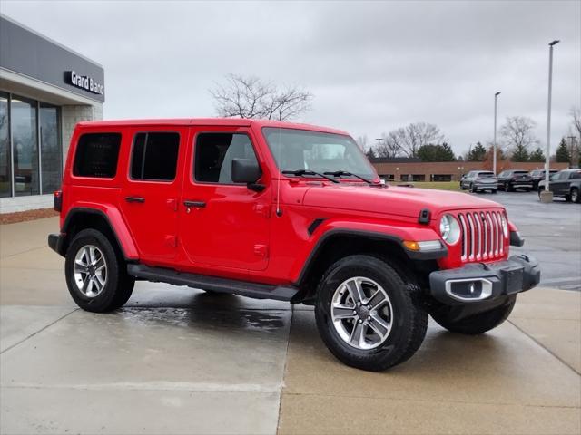 used 2021 Jeep Wrangler Unlimited car, priced at $28,000