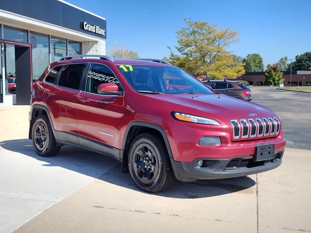 used 2017 Jeep Cherokee car, priced at $9,000