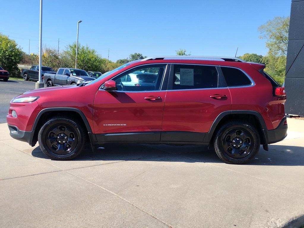 used 2017 Jeep Cherokee car, priced at $9,000