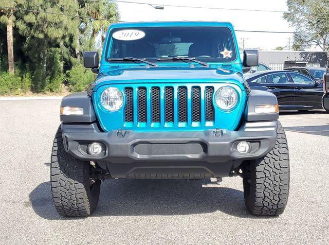 used 2019 Jeep Wrangler Unlimited car, priced at $25,887