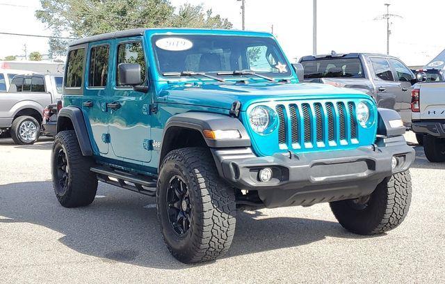 used 2019 Jeep Wrangler Unlimited car, priced at $25,887