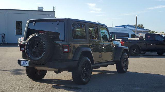 used 2021 Jeep Wrangler Unlimited car, priced at $27,507