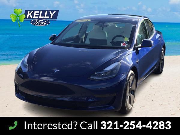 used 2023 Tesla Model 3 car, priced at $27,485