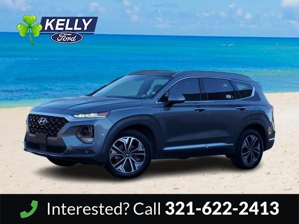 used 2019 Hyundai Santa Fe car, priced at $19,884