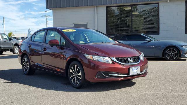 used 2015 Honda Civic car, priced at $9,477