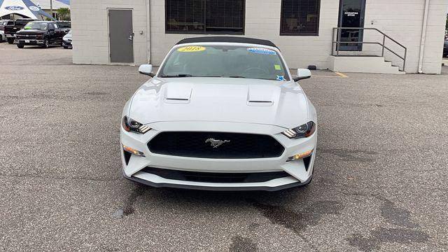 used 2018 Ford Mustang car, priced at $17,589