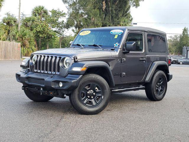 used 2023 Jeep Wrangler car, priced at $31,887