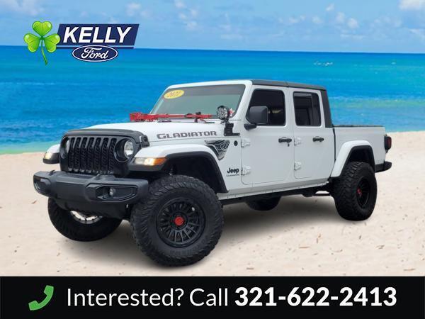 used 2021 Jeep Gladiator car, priced at $36,988