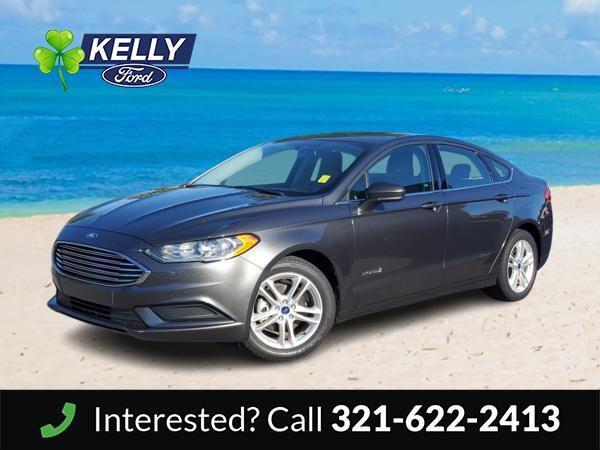 used 2018 Ford Fusion Hybrid car, priced at $14,793