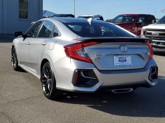 used 2020 Honda Civic Si car, priced at $22,293