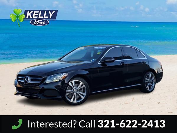 used 2018 Mercedes-Benz C-Class car, priced at $19,553