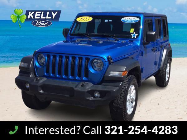 used 2023 Jeep Wrangler car, priced at $27,385
