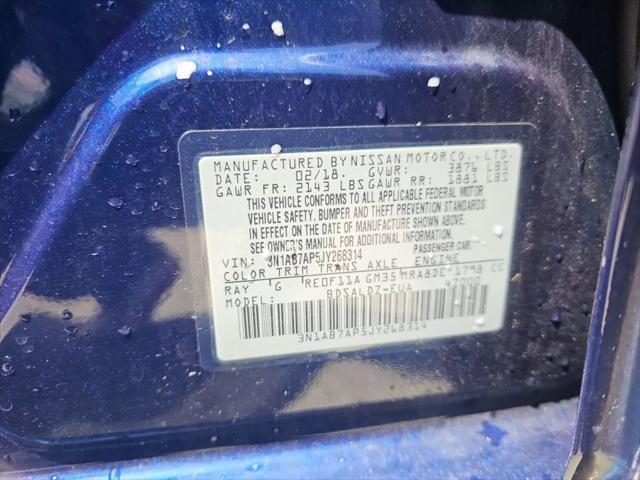 used 2018 Nissan Sentra car, priced at $8,449