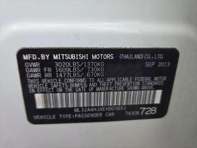 used 2014 Mitsubishi Mirage car, priced at $4,999