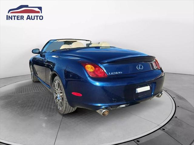 used 2002 Lexus SC 430 car, priced at $13,999