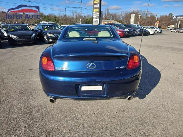 used 2002 Lexus SC 430 car, priced at $13,999