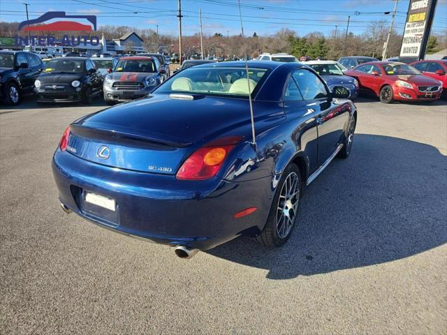 used 2002 Lexus SC 430 car, priced at $13,999