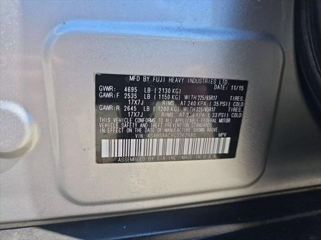used 2016 Subaru Outback car, priced at $12,999