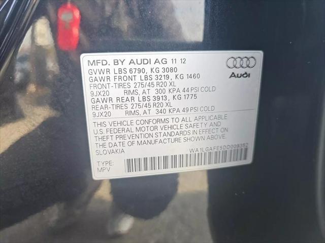 used 2013 Audi Q7 car, priced at $9,999