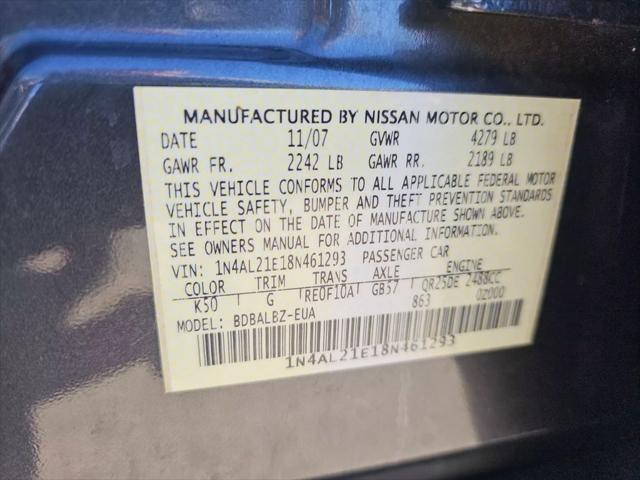 used 2008 Nissan Altima car, priced at $6,499