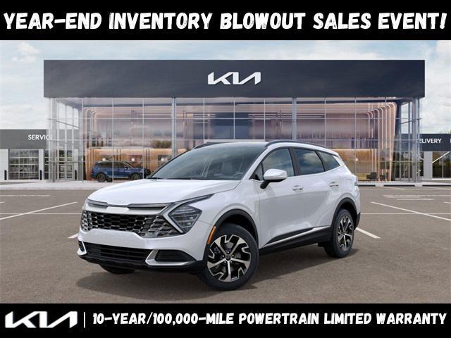 new 2025 Kia Sportage Hybrid car, priced at $35,555