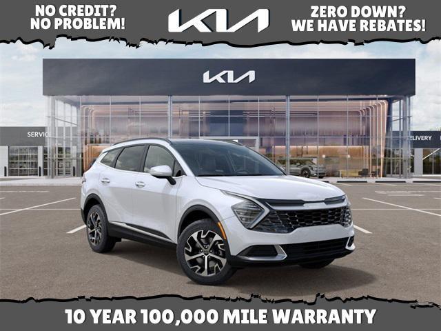 new 2025 Kia Sportage Hybrid car, priced at $35,555