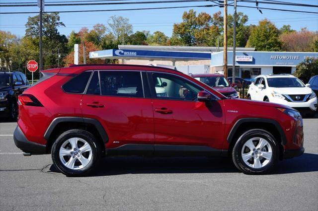 used 2021 Toyota RAV4 Hybrid car, priced at $22,995