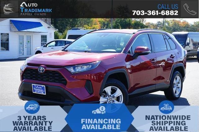 used 2021 Toyota RAV4 Hybrid car, priced at $22,995