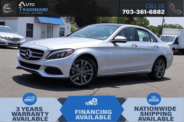 used 2018 Mercedes-Benz C-Class car, priced at $18,995
