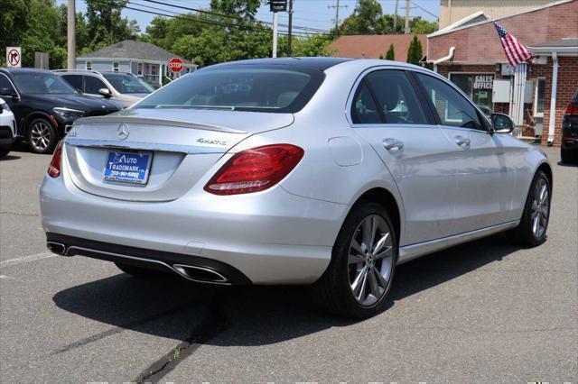 used 2018 Mercedes-Benz C-Class car, priced at $18,995
